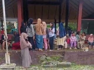 Tanah Longsor Dahsyat Luluh Lantakan Permukiman di Pandanarum, Banjarnegara: Warga Panik Berhamburan