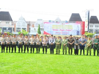 Danrem 072/Pamungkas Hadiri Apel “Srawung Agung” Kelompok Jaga Warga DIY