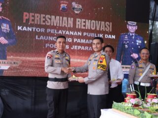 Tingkatkan Pelayanan, Kapolres Jepara Resmikan Renovasi Kantor Pelayanan Publik Dan Lauching Pamapta