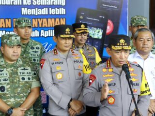 Kapolda Jateng Bersama Forkopimda Tinjau Kesiapan Pengamanan Nataru di Stasiun Tawang