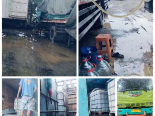 Diduga Ada Aktivitas Pembongkaran BBM Subsidi di Ampelgading Pemalang, Truk Fuso Terpantau di Lokasi