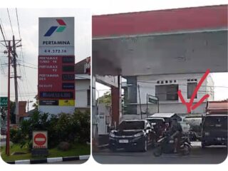 Diduga Layani Pembelian BBM Subsidi Menggunakan Jerigen, Aktivitas SPBU 4457216 Kwangen Disorot