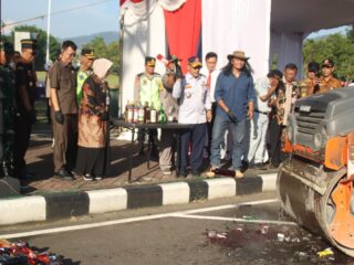 Operasi Ketupat Candi 2026 Dimulai, Ribuan Botol Miras Dimusnahkan demi Jaga Kondusifitas Purworejo*