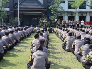 Polres Demak Perkuat Langkah Preemtif Jelang Malam Takbir, Bhabinkamtibmas Diterjunkan