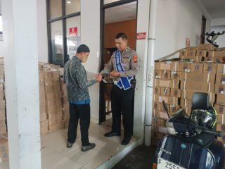 Polantas Menyapa di Samsat Karanganyar, Permudah Pelayanan dan Prosedur Perpanjangan Pajak Kendaraan