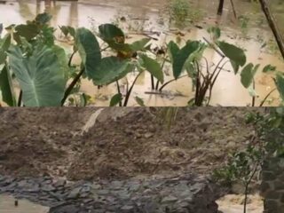 Pondasi Proyek Pabrik Ambruk dan Picu Banjir, Warga Deresan Minta Proyek Dihentikan Sementara