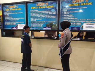 Polantas Menyapa di Satlantas Karanganyar, Permudah Pengurusan BPKB Secara Cepat dan Transparan