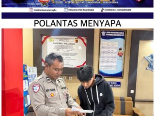 Polantas Menyapa di Satpas Majalengka: Edukasi Humanis dan Imbauan Anti Calo untuk Pemohon SIM