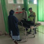 Dua Motor Tabrakan di Simpang Tiga Pracimantoro, Dua Pengendara Dilarikan ke Rumah Sakit