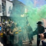 Persiapan hadapi Kontijensi situasi, Polres Semarang Simulasi Sispamkota di Kantor Bupati.