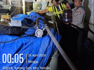 Penyalahgunaan BBM Subsidi di Kendal Dibongkar Tim Gabungan Ditpolair Korpolairud Baharkam Polri
