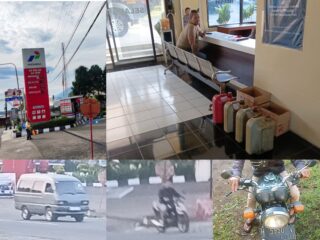 Diduga Pengangsu Pertalite Marak di SPBU Bandungan, Empat Jeriken Diamankan ke Polsek Bandungan