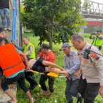 Respon Cepat Polsek Jaten Selamatkan Pria Diduga Hendak Bunuh Diri di Jembatan Jurug