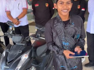 Tangis Haru dan Senyum Lega Warnai Penyerahan Kendaraan Hasil Ungkap Kasus Curanmor oleh Ditreskrimum Polda Jateng*
