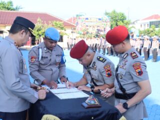 Estafet Kepemimpinan di Polres Jepara: Kasat Reskrim dan Kasat Binmas Resmi Berganti