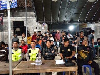 Turnamen Voli Sumber Cup II di Purwantoro Berlangsung Meriah, Polsek Purwantoro Lakukan Pengamanan