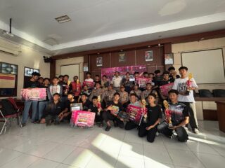 Polresta Pati Gelar Lomba E-Sport HUT Bhayangkara ke-80 di Kayen, 108 Peserta Ramaikan Turnamen*