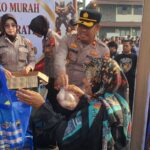 Hari Bhayangkara ke-80, Polres Sragen Tebar Kepedulian Lewat Bazar Sembako Murah yang Diserbu Masyarakat