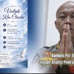 TERIMA KASIH ATAS KEPEDULIAN DAN DOA KOMBES POL. DR. H. JOSEPH ANANTA PINORA