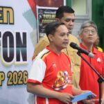 Hari Bhayangkara ke-80, Polres Kudus Gandeng PWI dan IJTI Gelar Turnamen Bulutangkis