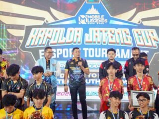 Duel Sengit di Grand Final Turnamen MLBB Kapolda Jateng Cup 2026, Lahirkan Dua Tim E-Sport Terbaik Jawa Tengah*