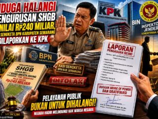 Diduga Halangi Pengurusan SHGB Senilai Rp240 Miliar, Kasi Sengketa BPN Kabupaten Semarang Dilaporkan ke KPK