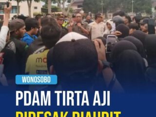 Aliansi Masyarakat Wonosobo Melawan Mendesak PDAM Tirta Aji Diaudit Independen