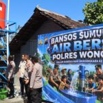 Polres Wonogiri Hadirkan Sumber Air Bersih, Warga Tegalharjo Tak Lagi Kesulitan Hadapi Musim Kemarau