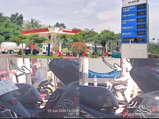 Diduga Bolak-balik Mengisi Pertalite, Aktivitas di SPBU Gamol Jadi Sorotan Warga