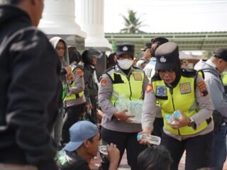 Massa Desak Transparansi Kasus Dugaan Penyimpangan Proyek Mini Zoo Purworejo, Aksi masa Berlangsung Kondusif