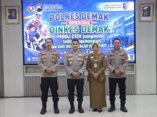 Polres Demak Perkuat Deteksi Dini Kaki Bermasalah pada Anak