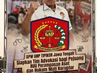 AMPB & GNP TIPIKOR JATENG: CUKUP! PERNYATAAN "TIDAK BURU-BURU" PUAN MAHARANI ADALAH PENGHINAAN TERHADAP RAKYAT! RUU PERAMPASAN ASET & HUKUMAN MATI KORUPTOR HARUS SAH SEKARANG!   
