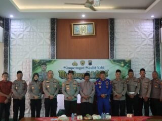 Peringati Maulid Nabi, Polres Demak Ingatkan Personel Jaga Integritas
