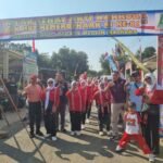 Desa Dongos Bersatu Lawan Narkoba: Kemeriahan Jalan Sehat HUT RI Ke-81 Diwarnai Edukasi Hukum P4GN