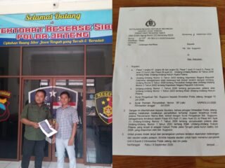 Dugaan Pencemaran Nama Baik via Facebook Masuk Ditressiber, Sugiyono Hadir Bersama Dua Saksi