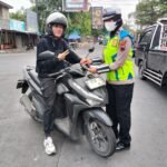 Sasar Pengguna Jalan, Satlantas Polres Demak Gencarkan Edukasi Operasi Patuh Candi